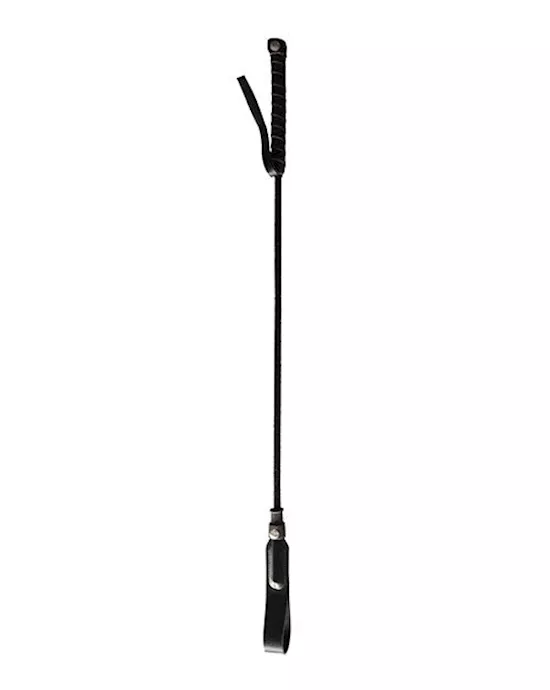 Rouge Leather Slim Riding Crop