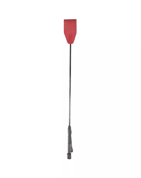 Rouge Leather Riding Crop