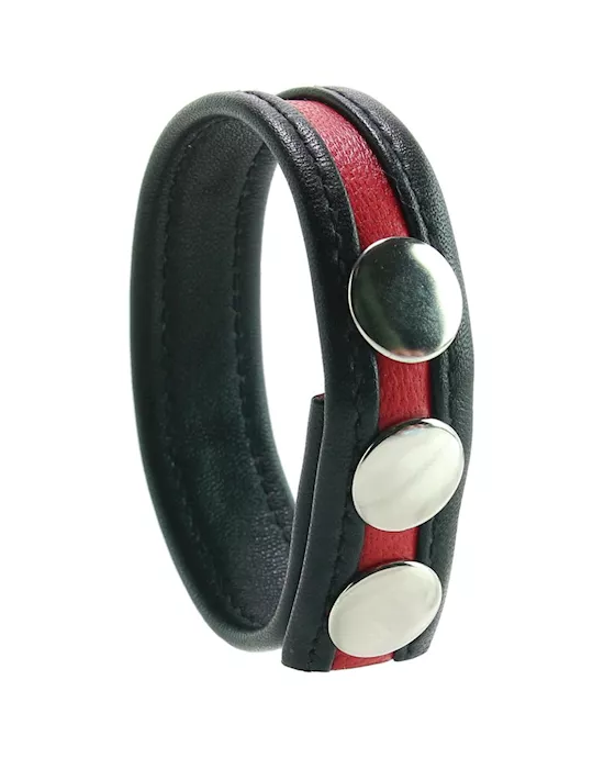Rouge Leather Cockstrap