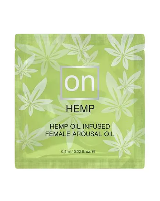On For Her Hemp Infused Arousal Oil Hemp - Single Use Ampoule