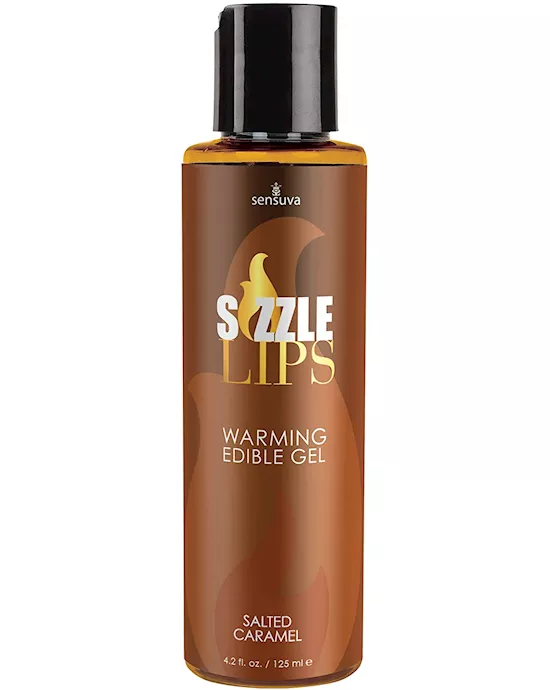 Sizzle Lips Salted Caramel Warming Gel - 125ml