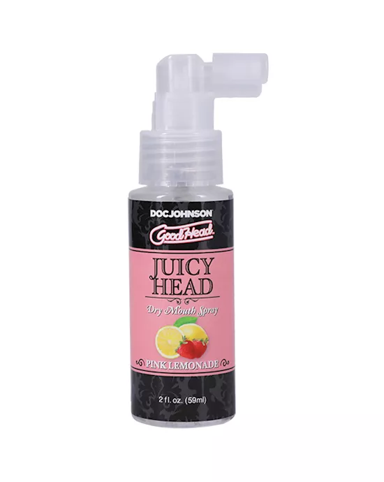 Good Head Juicy Head Dry Mouth Spray - Pink Lemonade - 2oz