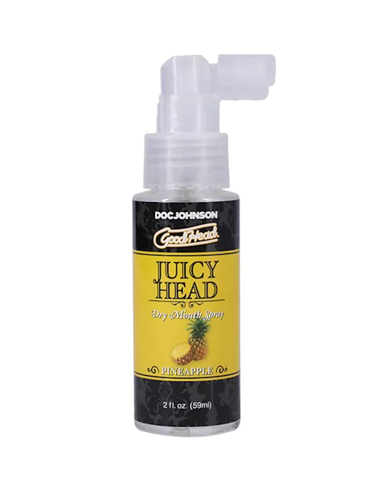 Good Head Juicy Head Dry Mouth Spray - Pineapple - 2oz