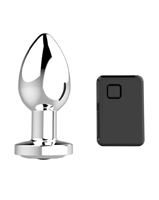 Silver Surfer Vibrating Anal Plug