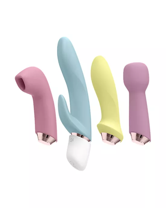 Satisfyer Marvelous Four - Interchangeable Head Vibrator