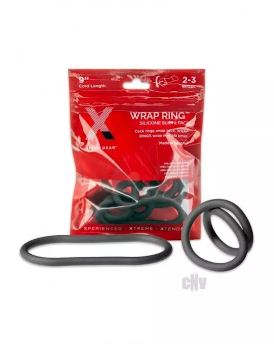 Xplay Silicone Thin Wrap Ring 9