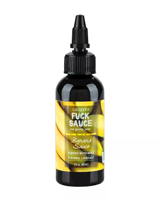 F-Sauce Flavoured Water-Based Lubricant - Banana - 59ml
