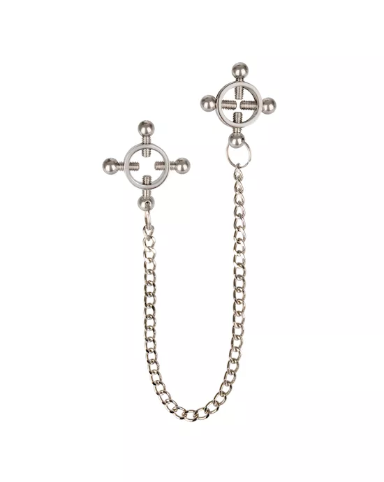 Nipple Grips - 4-point Nipple Press With Chain