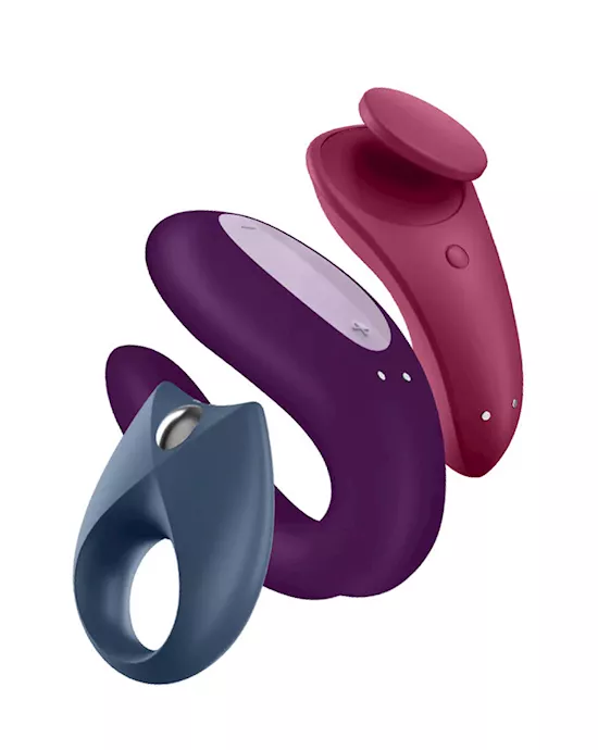 Satisfyer Partner Box 3 (Double Joy, Sexy Secret   Royal One) 