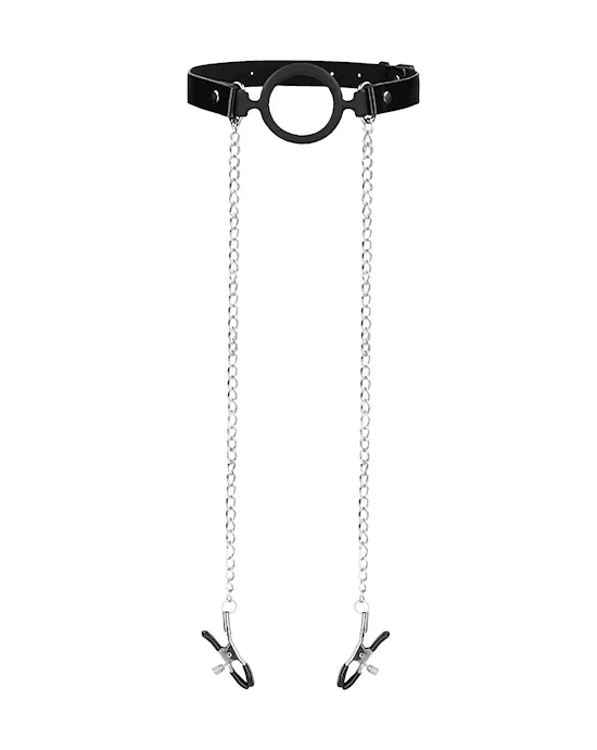 O-Ring With Nipple Clamps