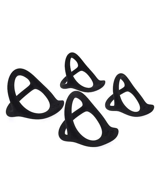 Amore Cock and Ball Ring 4-Piece Set
