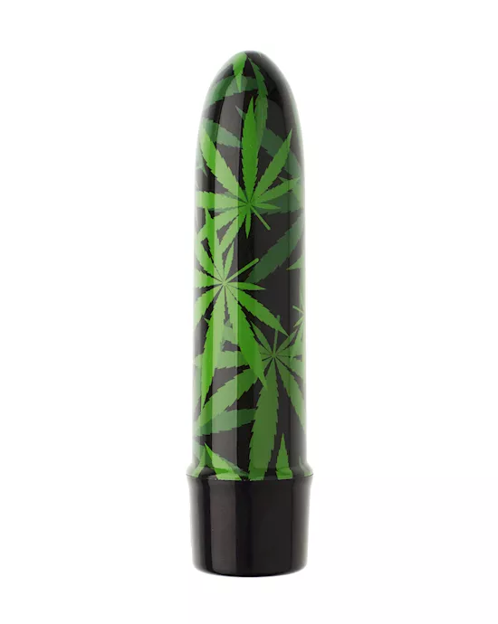 Joya Pattern Bullet Vibrator - Weed