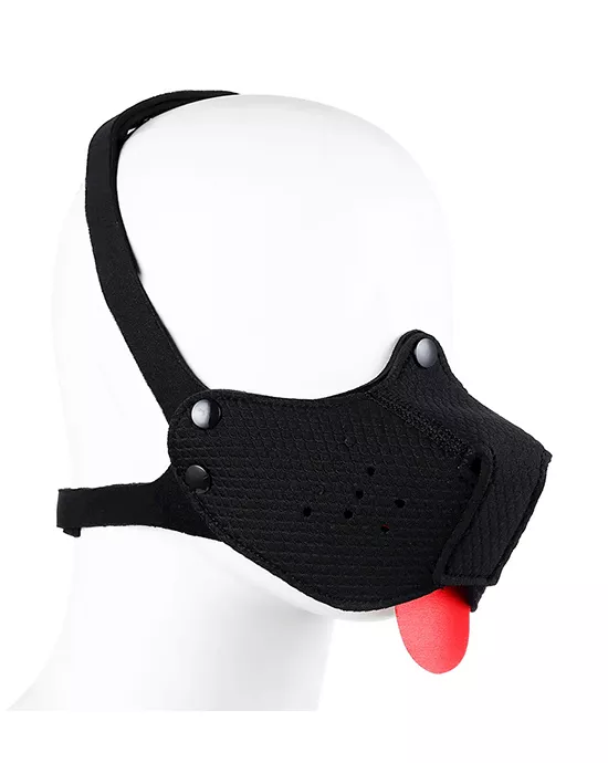 Puppy Play Mask With Tongue