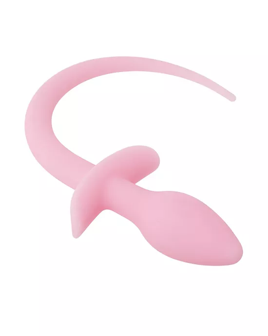 Glow In The Dark Dog Tail Butt Plug