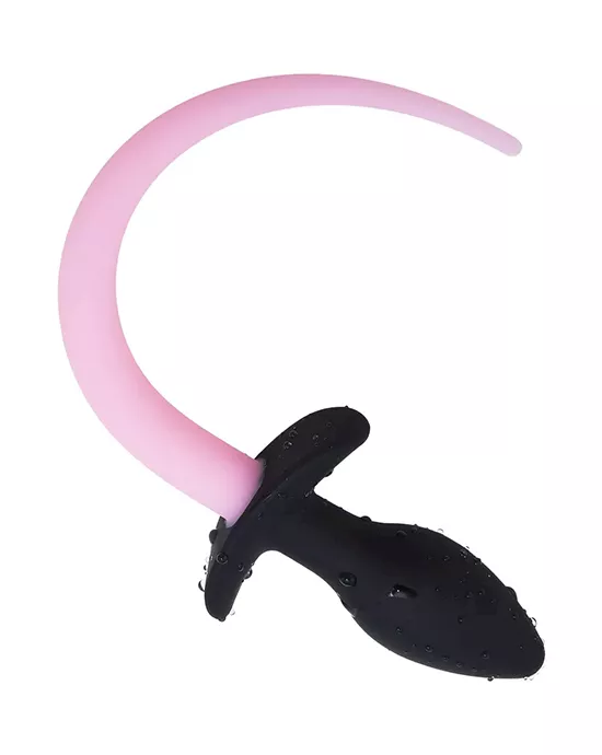 Glow In The Dark Dog Tail Butt Plug