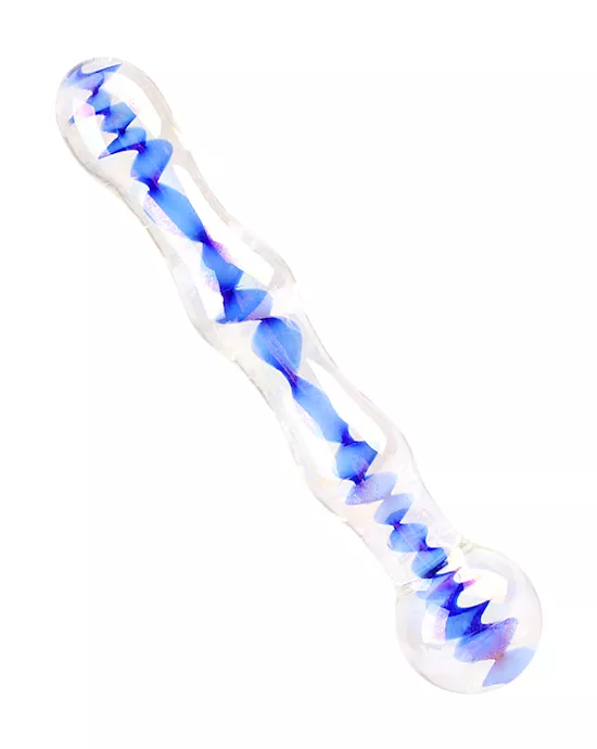 Lucent Hourglass Glass Massager