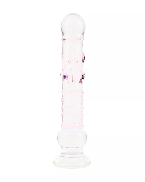 Lucent Pink Hue Glass Massager