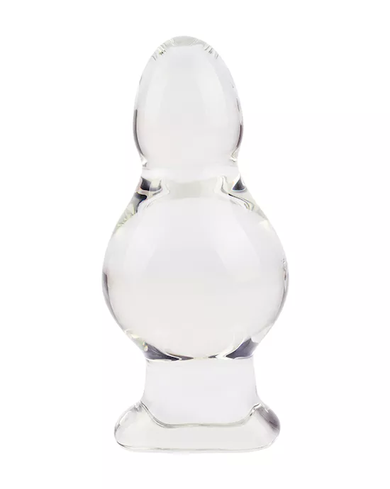 Lucent Bubble Glass Butt Plug