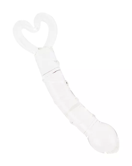 Lucent Heart Glass Massager