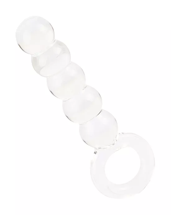 Lucent Ring Handle Glass Beads