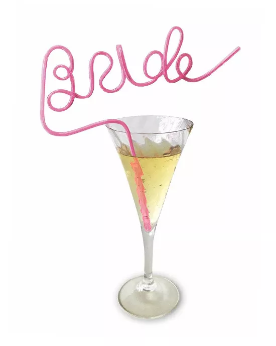 Glitterati Bride Straw