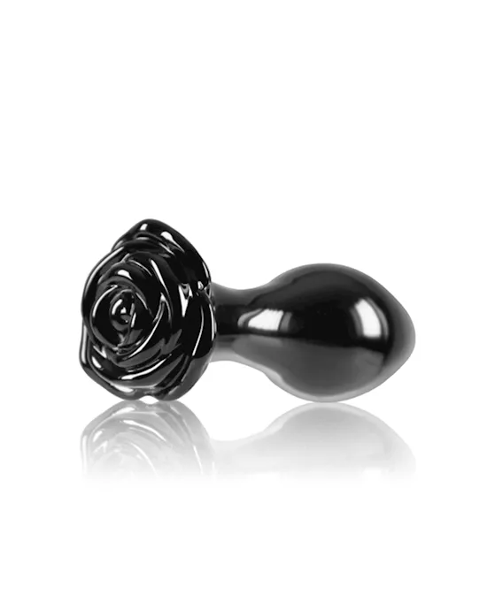 Crystal Rose Butt Plug 