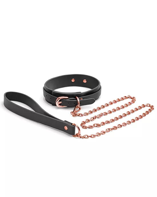 Bondage Couture Collar And Leash