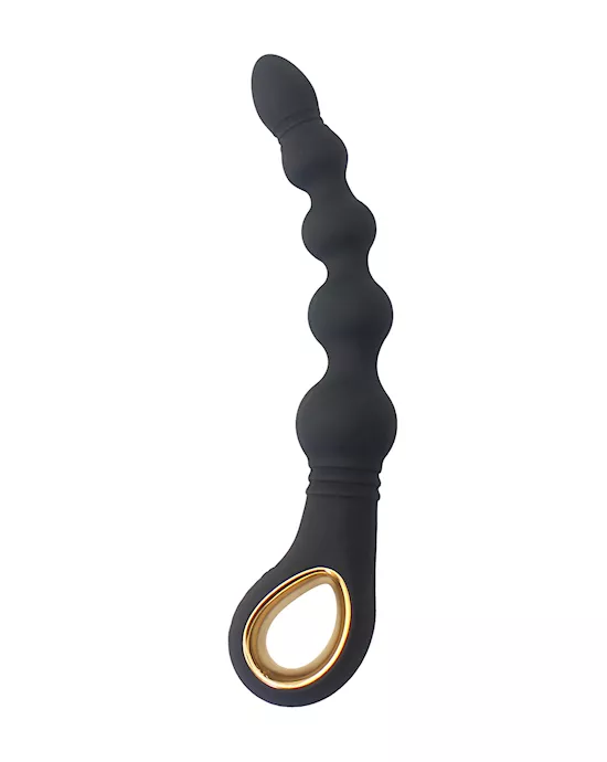 Amore Curved Beaded Vibrator