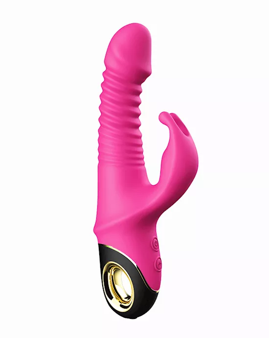 Brave Thrusting Rabbit Vibrator