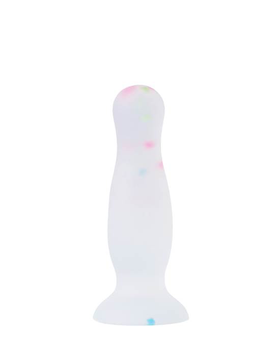 Play Glow In The Dark Confetti Butt Plug