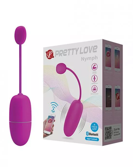 Pretty Love Nymph App-enabled Egg - Fuchsia