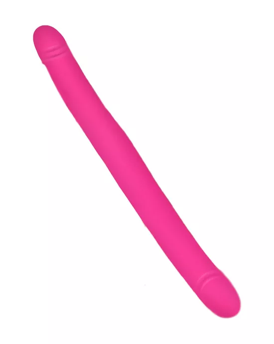 Pulsing Pleasure Double Ended Dildo Vibrator