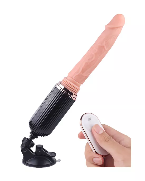 Duke Remote Controlled Adjustable Thrusting Dildo