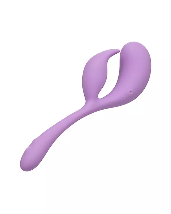 Elle Liquid Silicone Dual Flicker Vibrator