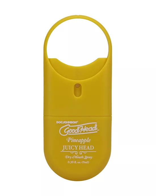 GoodHead Juicy Head Dry Mouth Spray To-Go Pineapple