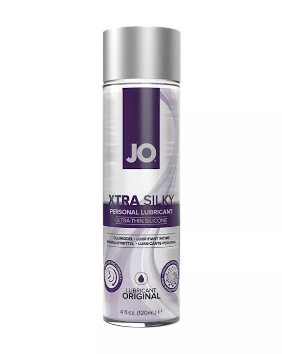 JO Xtra Silky Thin Silicone Original Lubricant