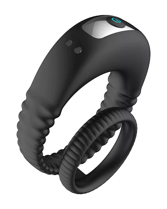 Kinki Trinity Vibrating Cock Ring