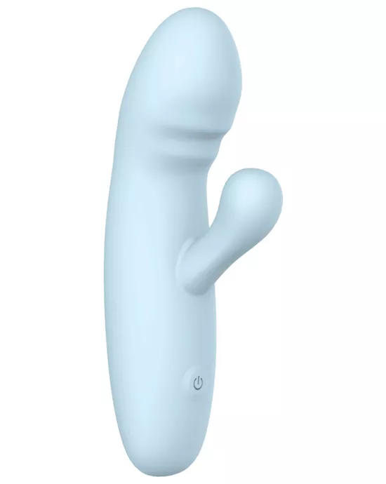Soft By Playful Amore Rechargeable Rabbit Vibrator Blue