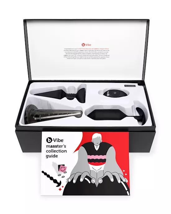B-vibe Advanced Massters Degree Edition Anal Set