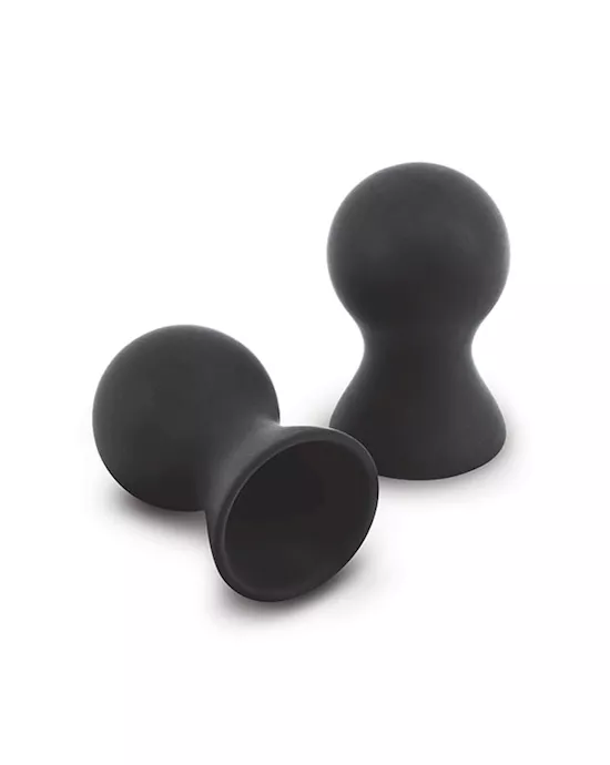 Size Up Nips Silicone Nipple Suckers Black