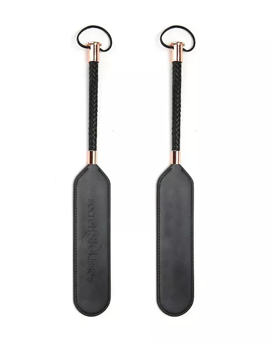 Secret Kisses Faux Leather Paddle