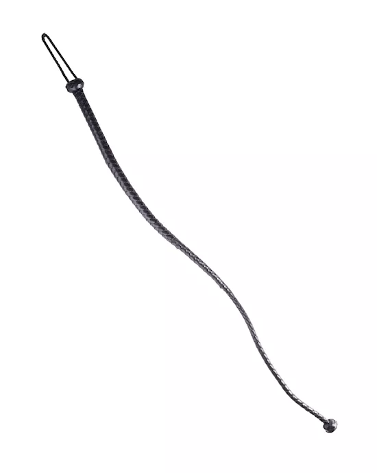 Long Flogger With Braided Knot