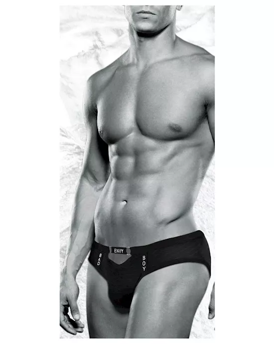 Envy Bad Boy Brief - Black - M/l Bx