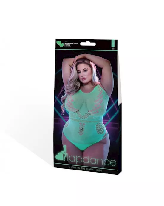 Lapdance Glow In The Dark Teddy Q/s