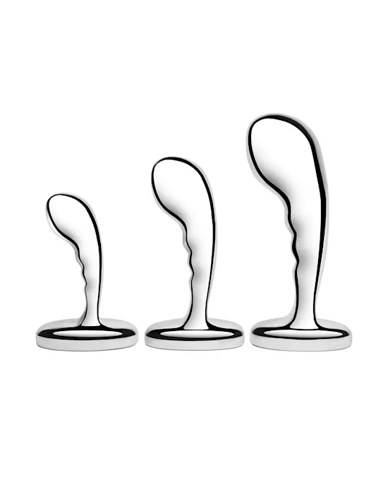 B Vibe Stainless Steel P Spot Training Set