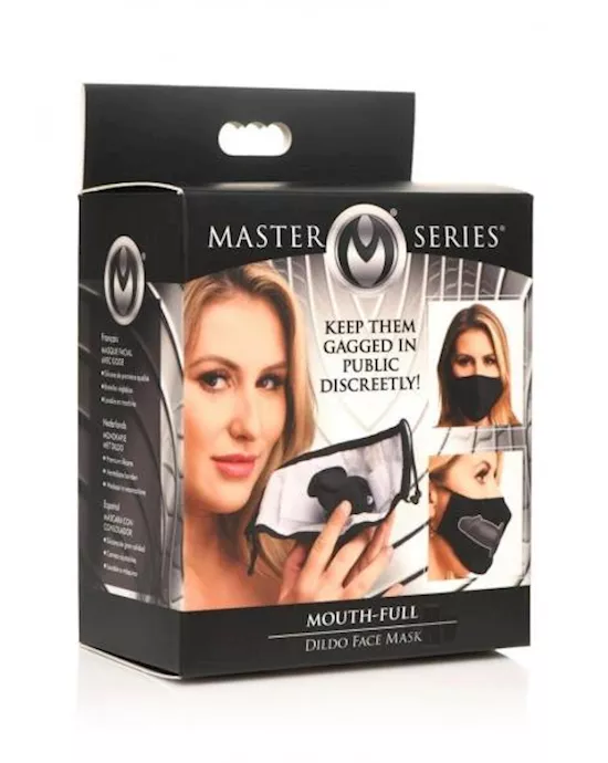 Ms Mouth Full Dildo Face Mask