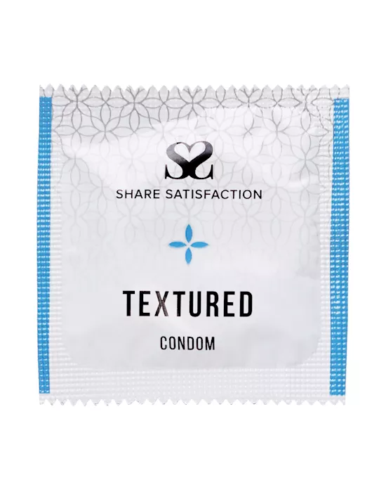Share Satisfaction Textured Condoms - 1000 Bulk Pack