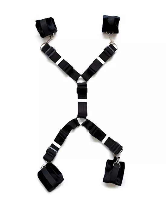 KinKi Luxurious Bed Restraint Set