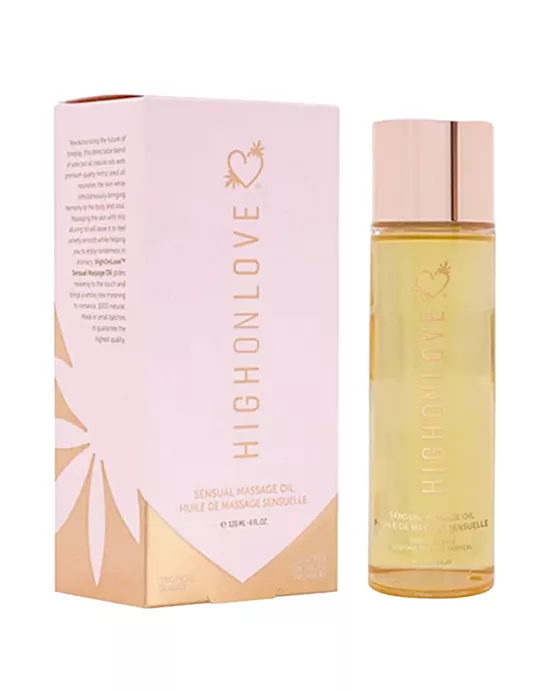 High On Love Massage Oil - Tropical Sunset