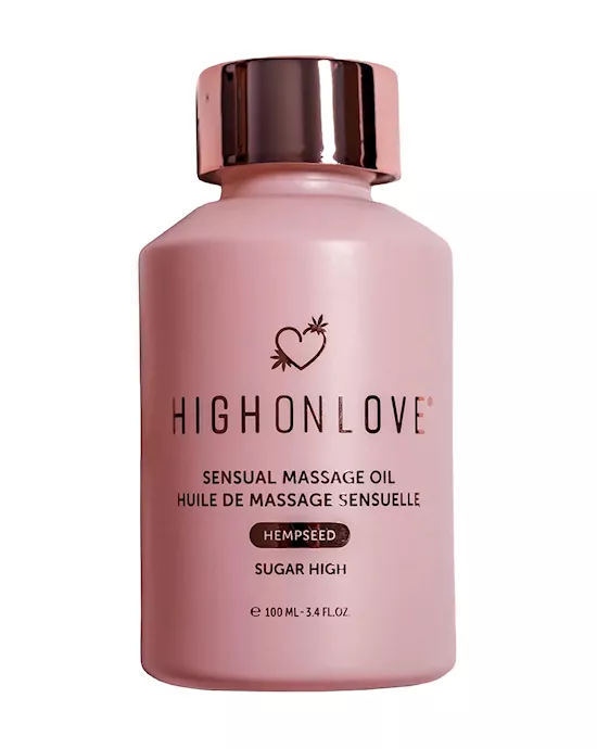 High On Love Sugar High Massage Oil 100ml